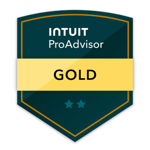 Intuit ProAdvisor Gold tier badge